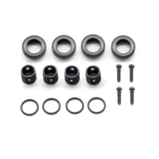 SMJ3351BK Alu Body Height Adjuster (Black/4Pcs)