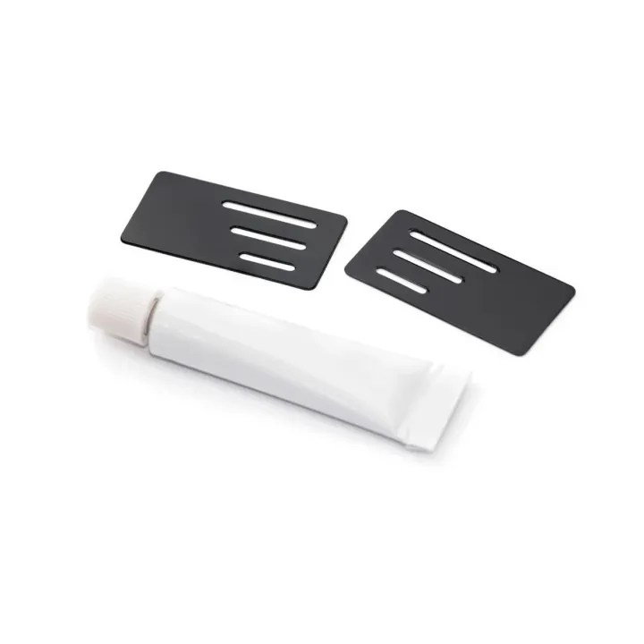 SMJ1323G Wing Endplate With Slit For 1/10 Tc With Glue (Black/0.5mm/2Pcs)