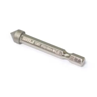 SMJ1307 Diamond Countersink File (6.35mm Hex Shaft Bit)