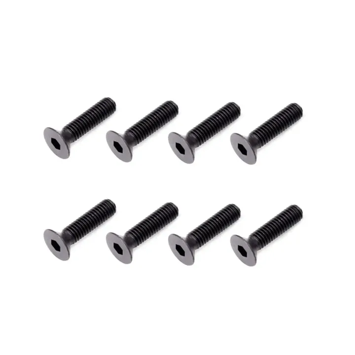 B02312 M3X12mm Flat Head Screw (8Pcs)