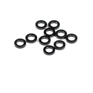 A73510 Aluminum Washer 3X5X1.0mm (Black/10Pcs)