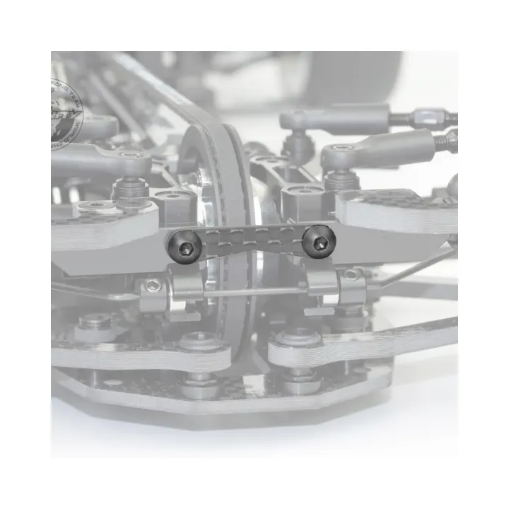 TS146 Bulkhead Renforce Brace (Graphite) − InfinityRC